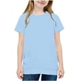 thumbnail image 1 of Girls Hooded Sweatshirt for Kids Double Pocket Pullover Top Medium Large Size, 1 of 7
