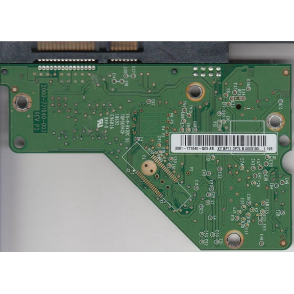WD5001AALS-00F41A0, 2061-771640-Q03 AB, WD SATA 3.5 PCB