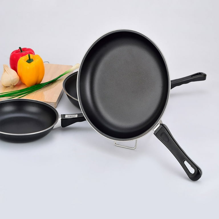  Small Skillet, Durable Cast Iron Flat Bottom Frying Pan Nonstick  Evenly Heated for Home (20cm): Home & Kitchen