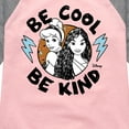 thumbnail image 3 of Disney - Be Cool Be Kind  - Toddler & Youth Girls Raglan Graphic T-Shirt, 3 of 5