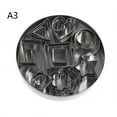 thumbnail image 2 of 24Pcs/Lot Stainless Steel Pottery Clay Tools Geometry  Square Cutter Molds, 2 of 5