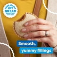 thumbnail image 6 of Smucker’s Uncrustables Peanut Butter & Honey Spread Sandwiches, 10 Count, 2 oz Each, Frozen, 6 of 14
