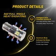 thumbnail image 4 of Ampoules Rouge Brillant, Ultra Lumineuses 57-SMD LED de Remplacement pour Frein/feu Arrière, 4 of 4