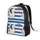 thumbnail image 2 of Disketp Bulldog Friend Mochila Unisex de Apertura Lateral Completa, Mochila para Laptop para Escuela, Trabajo y Viajes, 2 of 8
