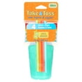 thumbnail image 3 of Take & Toss Straw Cups, 10 Oz Toddler Sippy Cups – 4 Pack, 3 of 8