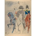 thumbnail image 2 of Toulouse-Lautrec, Henri de 15x18 Gold Ornate Wood Framed with Double Matting Museum Art Print Titled - Napoleon, 2 of 4