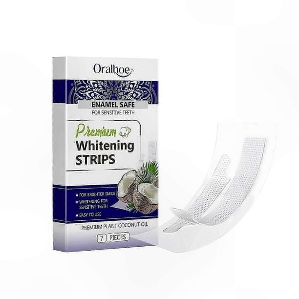 Whitening Strips for Teeth, Gentle Formula for Sensitive Teeth, Fast and Safe Results