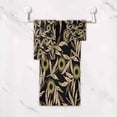 thumbnail image 5 of Dreamtimes Leaves Bath Towel Set of 3, Highly Absorbent & Soft Bathroom Towels Set Quick Dry Towels Set for Bathroom Spa Beach (1 Bath Towels, 1 Hand Towel, 1 Washcloth), 5 of 7