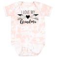 thumbnail image 3 of Inktastic I Love My Grandma Heart and Arrows Boys or Girls Baby Bodysuit, 3 of 5