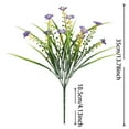 thumbnail image 3 of Flowers 4 Bundles Outdoor Decor - 14" UV Protected Artificial for Garden, Yard, Porch - Silk & Mixed Flowers for Window Boxes & Planters (Spring/Summer), 3 of 9