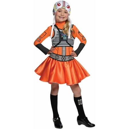 Star Wars X-Wing Fighter Tutu Child Halloween Dress Up / Role Play Costume