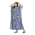 thumbnail image 5 of Gypsie Blu Women Long Kaftan Plus Size Casual Ladies Printed Maxi Dress Online, 5 of 7