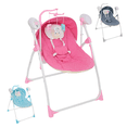 thumbnail image 1 of Columpio Para Bebé Aeiou Md-305c Baby Rocker Mecedora Rosa, 1 of 8