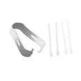 thumbnail image 4 of unbranded  6 In Stylus for Touchscreen Fine Point Stylist Pen Tools White, 4 of 8