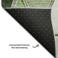 thumbnail image 3 of Addison Rugs Mayfield Washable Transitional Geometric Aloe Rectangle Rug, 10' x 14', 3 of 6