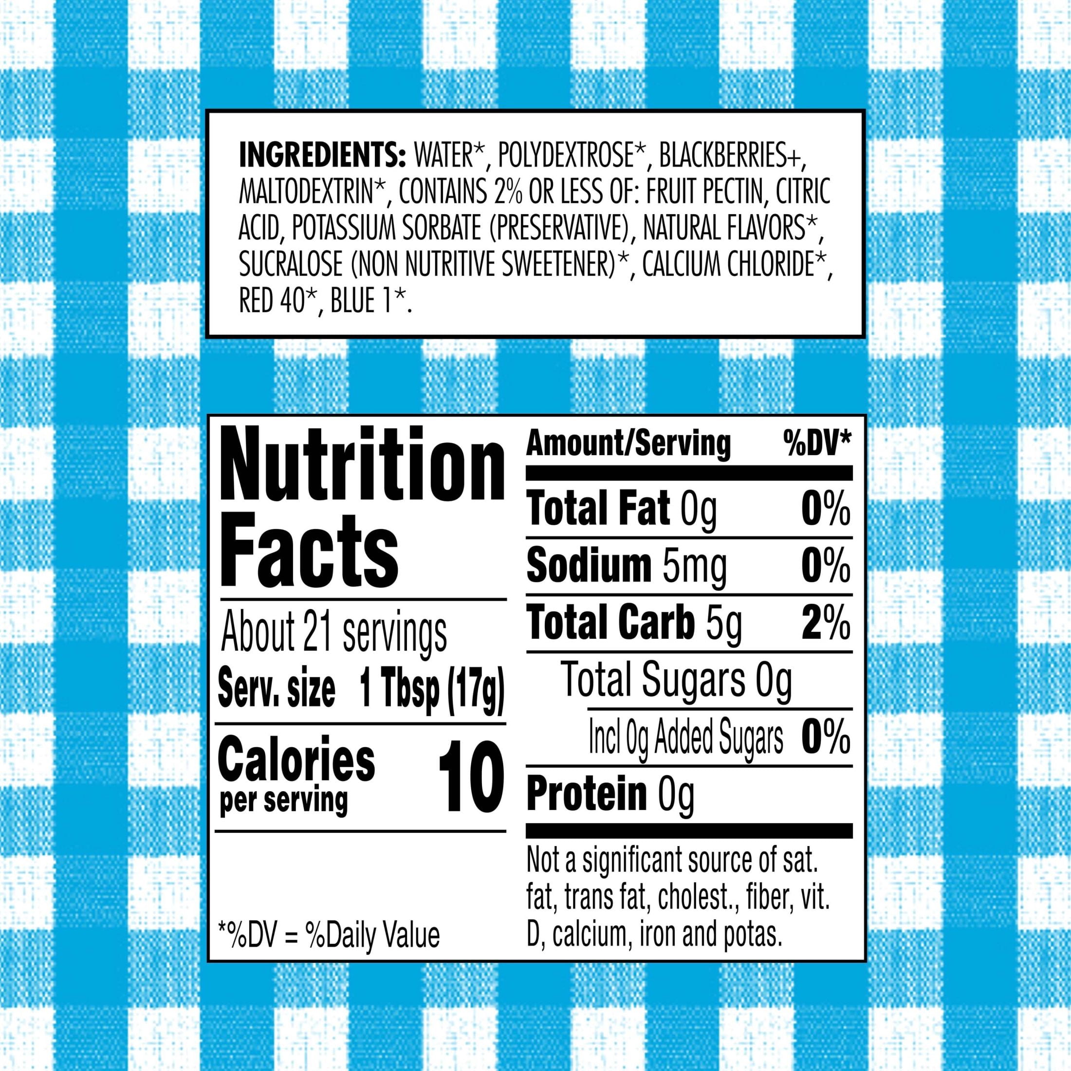 (3 pack) Smucker's Sugar Free Seedless Blackberry Jam, 12.75 oz