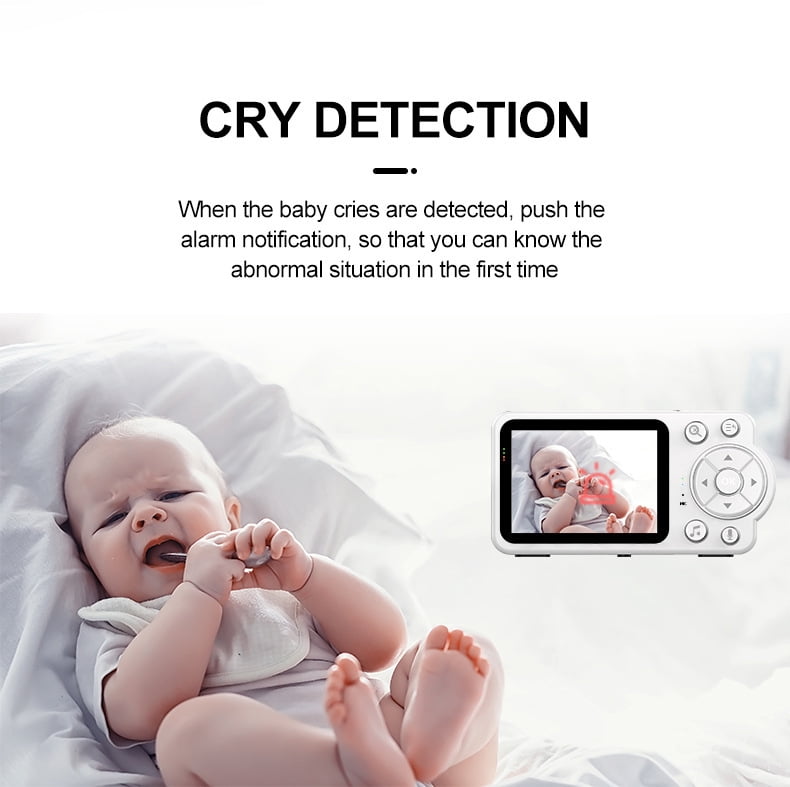 DUCLUS Baby Monitors Watchers Wireless Monitor Baby Watching Baby Camera Sleeping Baby Crying Sound Monitor C3