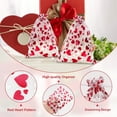 thumbnail image 3 of Topboutique 50 Pcs Mesh Gift Bags with Drawstring Heart Printed Organza Bags Red Sheer Jewelry Candy Favor Pouches for Valentine's Day Mother's Day Birthday Wedding Party 5.12 × 7 inch, 3 of 7