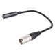 thumbnail image 3 of Cable adaptador de 1/4 de pulgada a XLR macho TRS a XLR, Cable XLR hembra a 1/4 TRS, Cable equilibrado, Cable de micrófono para consola mezcladora,, 3 of 7