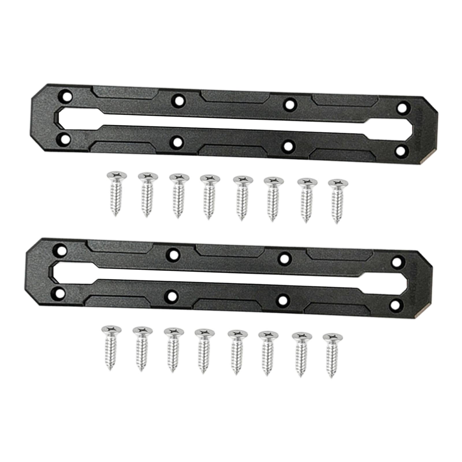 Baoblaze 2 Pieces Kayak Track Accessories, Kayak Gear Track Mount Kayak Low Profile Track 9 inch
