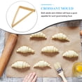 thumbnail image 3 of Croissant Cutter Mold Plastic Croissant Roll Maker Bread Dough Sheet Mould Baking Pastry Tools Kitchen Gadgets, 3 of 9