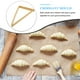 thumbnail image 4 of Molde cortador de croissants, molde de plástico para hacer panecillos, molde para masa de pan, herramientas para repostería, utensilios de cocina, 4 of 7