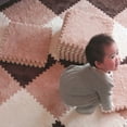 Meidiya 12 colors baby puzzle mat soft foam play mat kids exercise