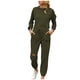 thumbnail image 2 of Ichuanyi liquidación 2pc mujer traje de color puro de manga larga de manga larga bolsillo para el hogar sets ICHUANYI WER202308211194, 2 of 6
