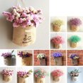 thumbnail image 2 of Coofit Artificial Flower Decorative Hanging Plant Wall Hanging Ornament with Sack, 2 of 7