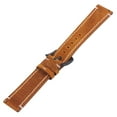 thumbnail image 2 of Rosnek Soft Leather Watch Band Strap, 18/20/22/24mm Replacement Bands, Vintage Smartwatches Wristband, 2 of 5