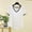 White, variant on Swuxness Women Short Sleeve Casual T Shirts, Spring and Summer Tops, Ladies V-Neck Printed Comfortable Fashion Loose Pullover Tee Gray, XXL