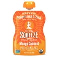 thumbnail image 2 of Mamma Chia Organic Vitality BCF26 Squeeze Snack, Mango 16- 3.5 Ounce Chia Vitality Snacks, USDA Organic, Non-GMO, Vegan, Gluten Free, and Kosher. Fruit and Vegetables with only 70 Calories, 2 of 3