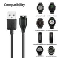 thumbnail image 6 of Replacement for Garmin Charger Cable, USB Charging Cable Cord Compatible for Garmin Vivoactive 3 / Fenix 5 5S 5X / Forerunner 935 Smart Watch, 6 of 8