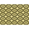 thumbnail image 1 of Ahgly Company Indoor Rectangle Patterned Mustard Yellow Area Rugs, 7' x 10', 1 of 6