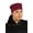 Burgundy, variant on Chef Hats, Scull Cap, Beanie & Neckerchief Type: Twill Chef Hat, Color: White, Size: One Size