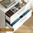 thumbnail image 4 of Uforic Wood File Cabinet with 4-Drawer, Storage Office Cabinet for Home Office, White, 4 of 6