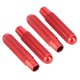 thumbnail image 2 of Lot de 4 cache-boutons de verrouillage de porte de voiture pour Mercedes Benz Classe ABE CLA GLA GLK (rouge), 2 of 4