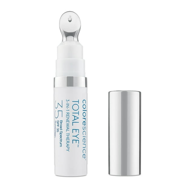 Crema para ojos Colorescience Total Eye 3 en 1 antienvejecimiento SPF35 Deep
