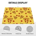 thumbnail image 4 of Dish Drying Mat, Cute Pizza Red Food Absorbent Microfiber Kitchen Mat, Heat Resistant Drying Mat Kitchen Counter for Dishes, Utensils, Pots, Pans, Drainer Mats 18x24in, 4 of 7