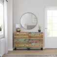 thumbnail image 1 of vidaXL Sideboards 2 pcs 60x33x75 cm Solid Wood Reclaimed, 1 of 5