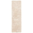thumbnail image 5 of SAFAVIEH New Orleans Ivory Solid Shag Area Rug, Beige, 8' x 10', 5 of 9