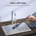 thumbnail image 3 of 9 Pcs Silicone Spatula Black High Temperature -Free Rubber Spatula Cooking and Baking Kitchen Spatula, 3 of 3