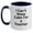 White/Navy, variant on Funny Teacher Gifts from Coworkers, 'I Can't Keep Calm I'm A Teacher', Two Tone Coffee Mug for Birthday