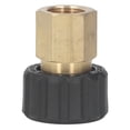 thumbnail image 2 of Pressure Washer  Adapter, Pressure Washer Adapter Replacement With Rubber Handle For Industrial Use Female G3/8 To Female M22 14mm, 2 of 8