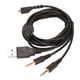 thumbnail image 4 of Cable de auriculares 3 en 1, Cable de repuesto para auriculares para juegos con luz para Steelseries Arctis 3 5 7 Pro 6,5 pies, 4 of 5