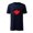 Navy, variant on RKSTN Mens Shirts Short Sleeve Valentine's Day Short Sleeve Devil Horn Printing Round Neck Pullover T Shirt Blouse Hawaiian Shirts for Men
