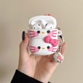 thumbnail image 4 of 3D Ice Cream Hello Kitty Earphone Cover For Apple AirPods 1 2 3 Generation Airpods Pro/Pro2 Wireless Bluetooth Headphone Case tzw, 4 of 6