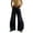 Black, variant on Yigetop Jeans Baggy Wide Leg Jeans for Women Mid Waist Baggy Decor Denim Washed Pants without Belt Tall Jeans for Women Black L