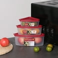 thumbnail image 2 of Hzsb Crisper Boxes Reusable Pizza Storage Container Microwaveable High Temperature, 2 of 6