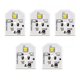 thumbnail image 1 of 5 bombillas de luz para refrigerador WR55X11132 para WR55X25754, WR55X26486 y WR55X30602, 1 of 8